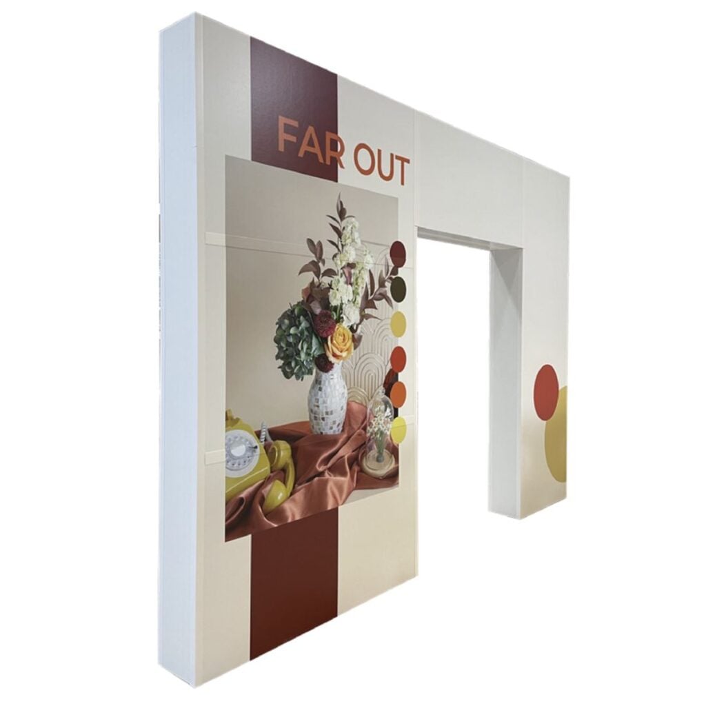 10' high double side wall with arch ODST-010