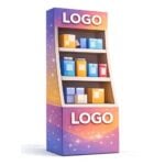 Cardboard or corrugated display stands